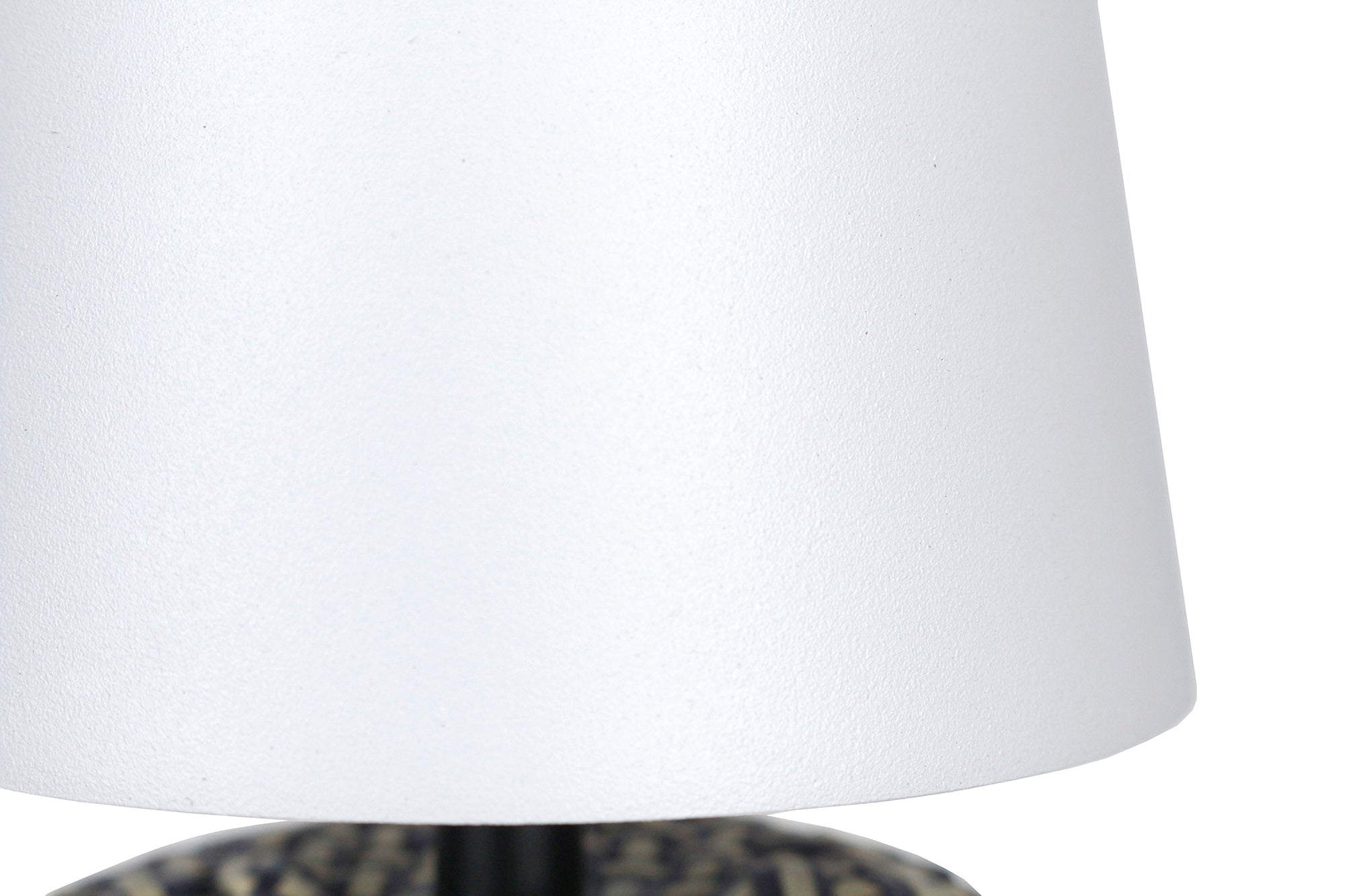 Sales Fever - Tischleuchte Schwarz/Weiß 29 cm mit LED-Akku