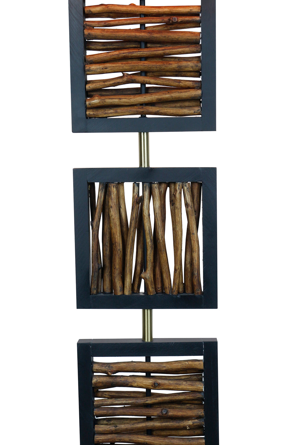 Sales Fever - Stehleuchte Treibholz Natur/Schwarz 163 cm
