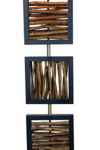 Sales Fever - Stehleuchte Treibholz Natur/Schwarz 163 cm