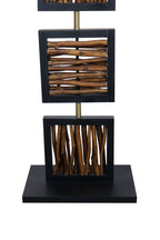Sales Fever - Stehleuchte Treibholz Natur/Schwarz 163 cm