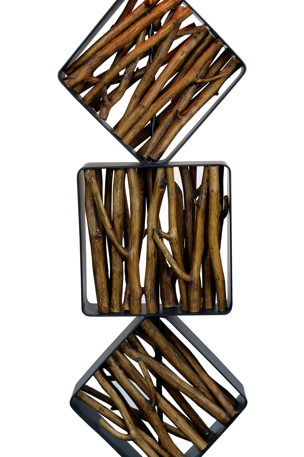 Sales Fever - Stehleuchte Treibholz Natur/Schwarz 155 cm