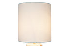 Sales Fever - Tischleuchte Marmor/Leinen Beige