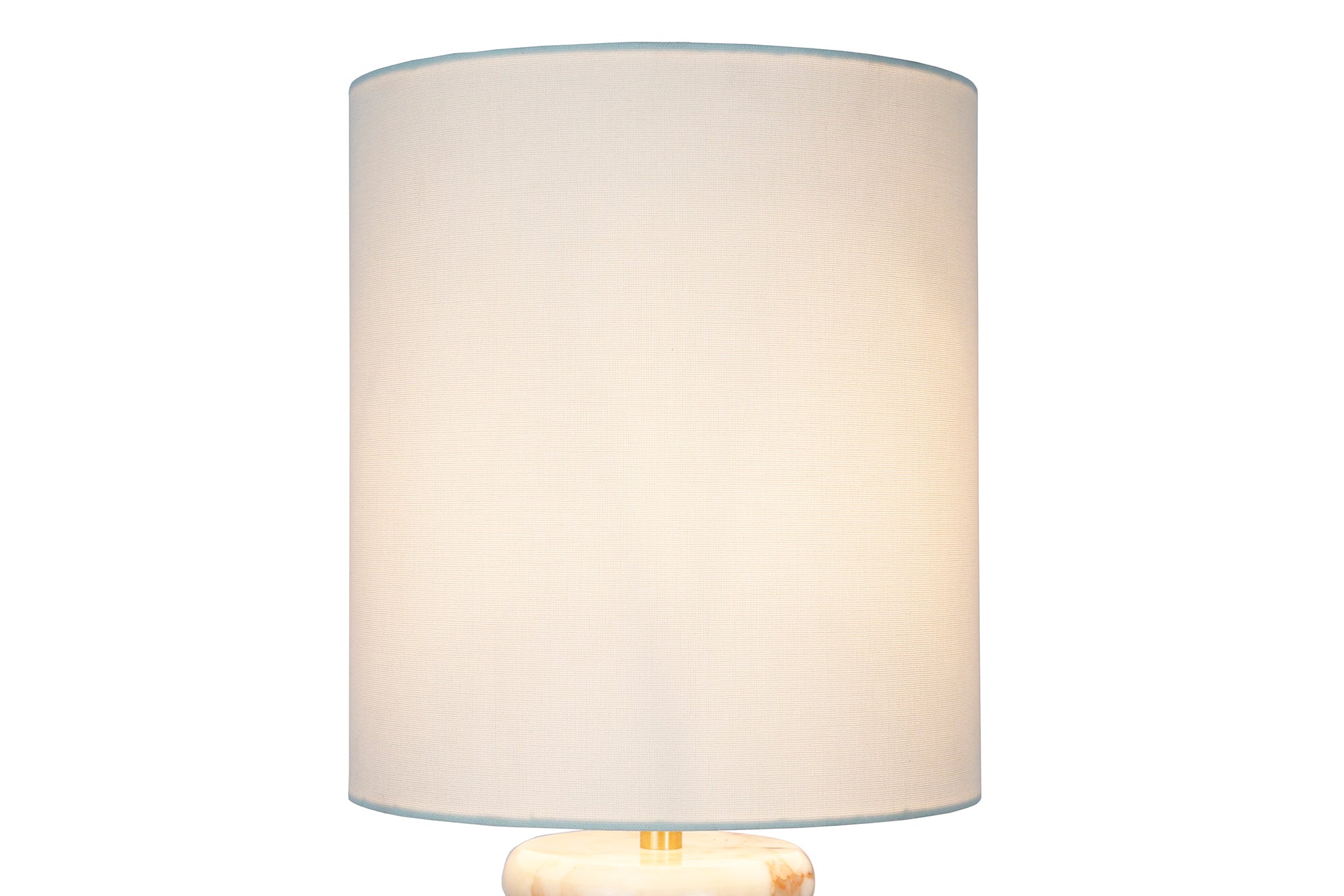 Sales Fever - Tischleuchte Marmor/Leinen Beige