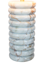 Sales Fever - Tischleuchte Marmor/Leinen Beige