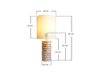 Sales Fever - Tischleuchte Marmor/Leinen Beige