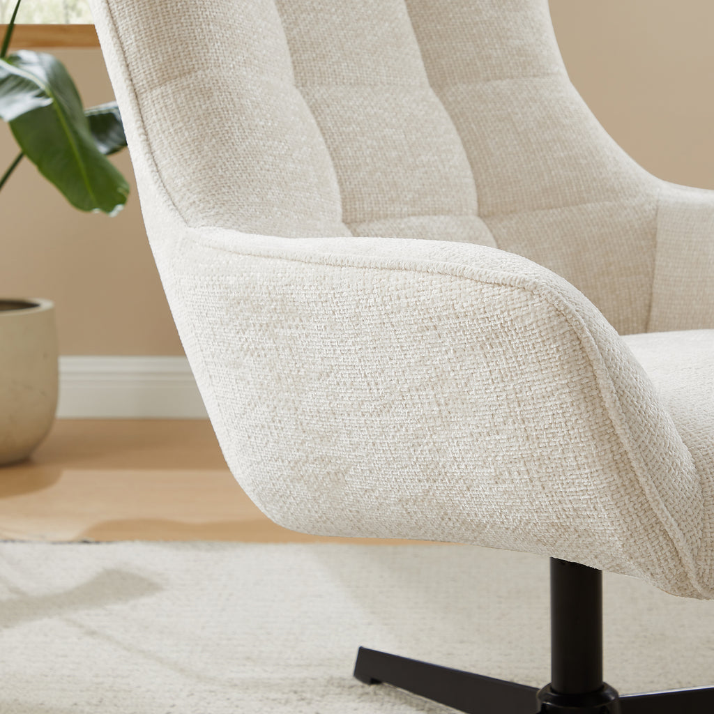 Sales Fever - Sessel Chenillestoff Beige