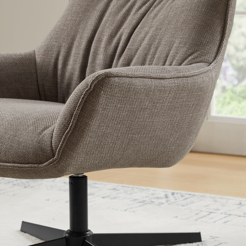 Sales Fever - Sessel Strukturstoff Taupe