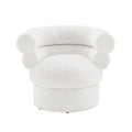 Sales Fever - Sessel Boucléstoff Weiß#