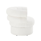 Sales Fever - Sessel Boucléstoff Weiß#