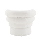 Sales Fever - Sessel Boucléstoff Weiß#
