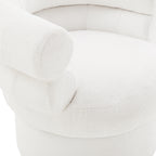 Sales Fever - Sessel Boucléstoff Weiß#