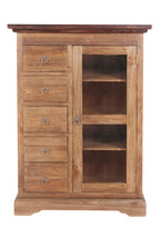 SEADRIFT Brotschrank – Natur, Platte kolonialfarbig