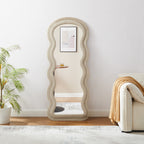 Sales Fever - Spiegel Kunstfell Champagner 70x170 cm