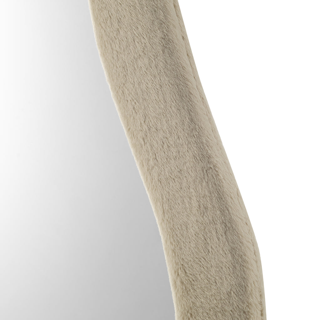 Sales Fever - Spiegel Kunstfell Champagner 60x160 cm