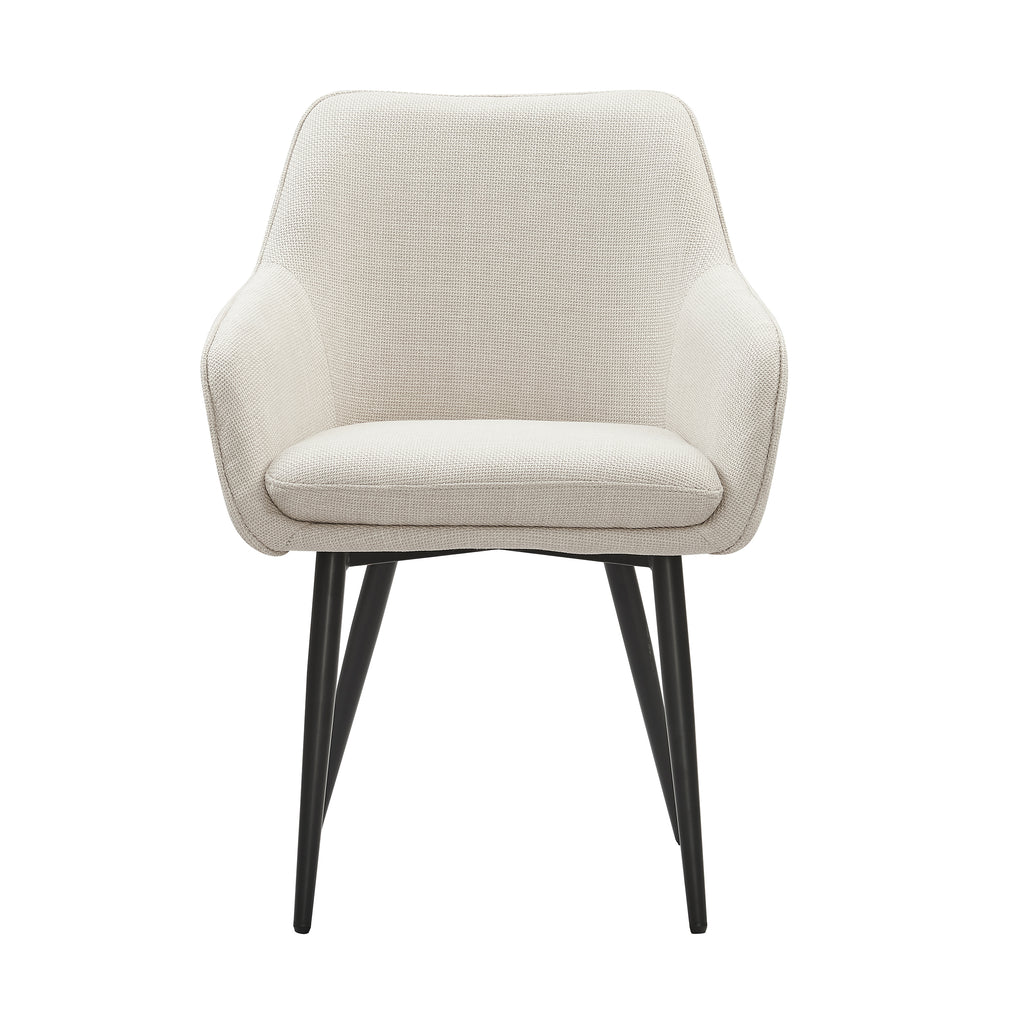 Sales Fever - Esszimmerstuhl Strukturstoff Beige