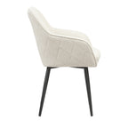 Sales Fever - Esszimmerstuhl Strukturstoff Beige