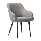 Sales Fever - Esszimmerstuhl Strukturstoff Taupe