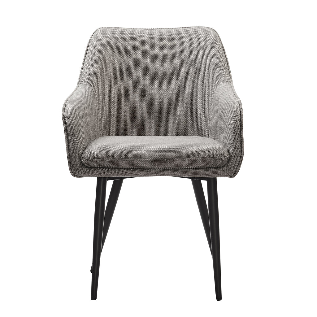 Sales Fever - Esszimmerstuhl Strukturstoff Taupe