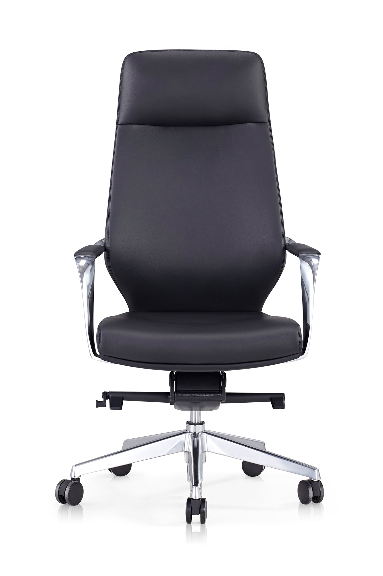Sales Fever - Bürostuhl Kunstleder-Optik schwarz#