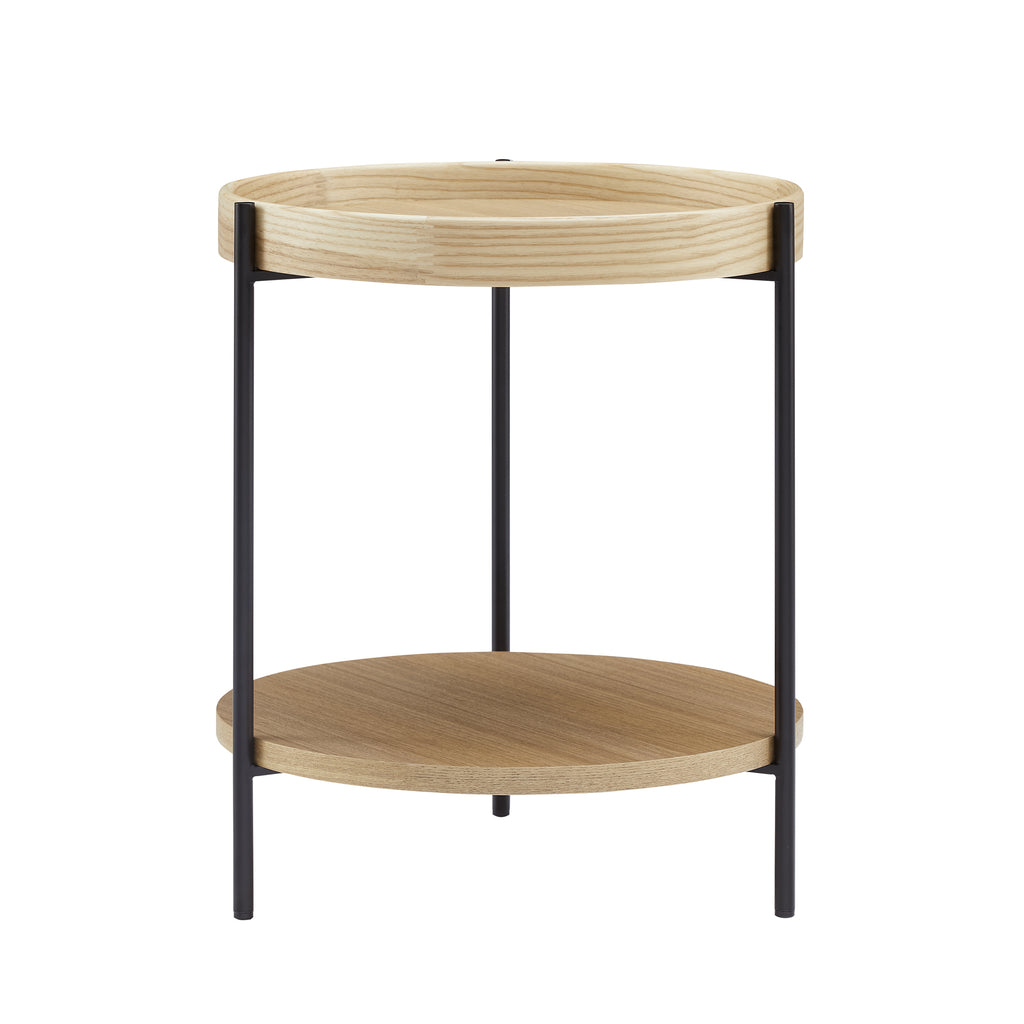 Sales Fever - Beistelltisch Ø 44 cm Eiche