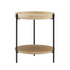 Sales Fever - Beistelltisch Ø 44 cm Eiche