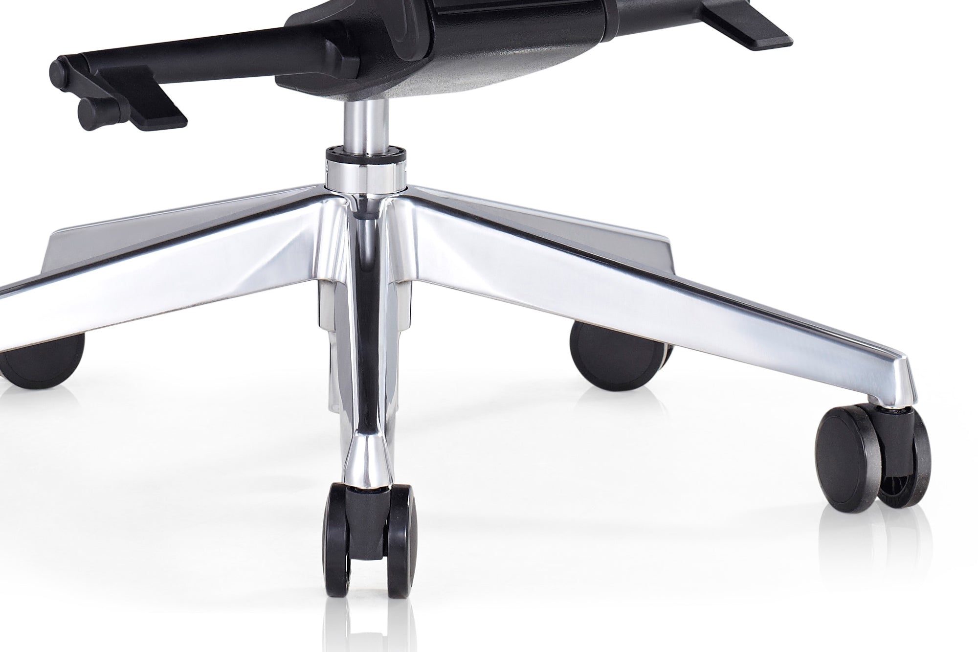 Sales Fever - Bürostuhl Kunstleder-Optik schwarz#