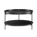 Sales Fever - Couchtisch Ø 69 cm Schwarz