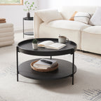 Sales Fever - Couchtisch Ø 69 cm Schwarz