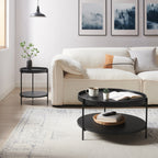 Sales Fever - Couchtisch Ø 69 cm Schwarz