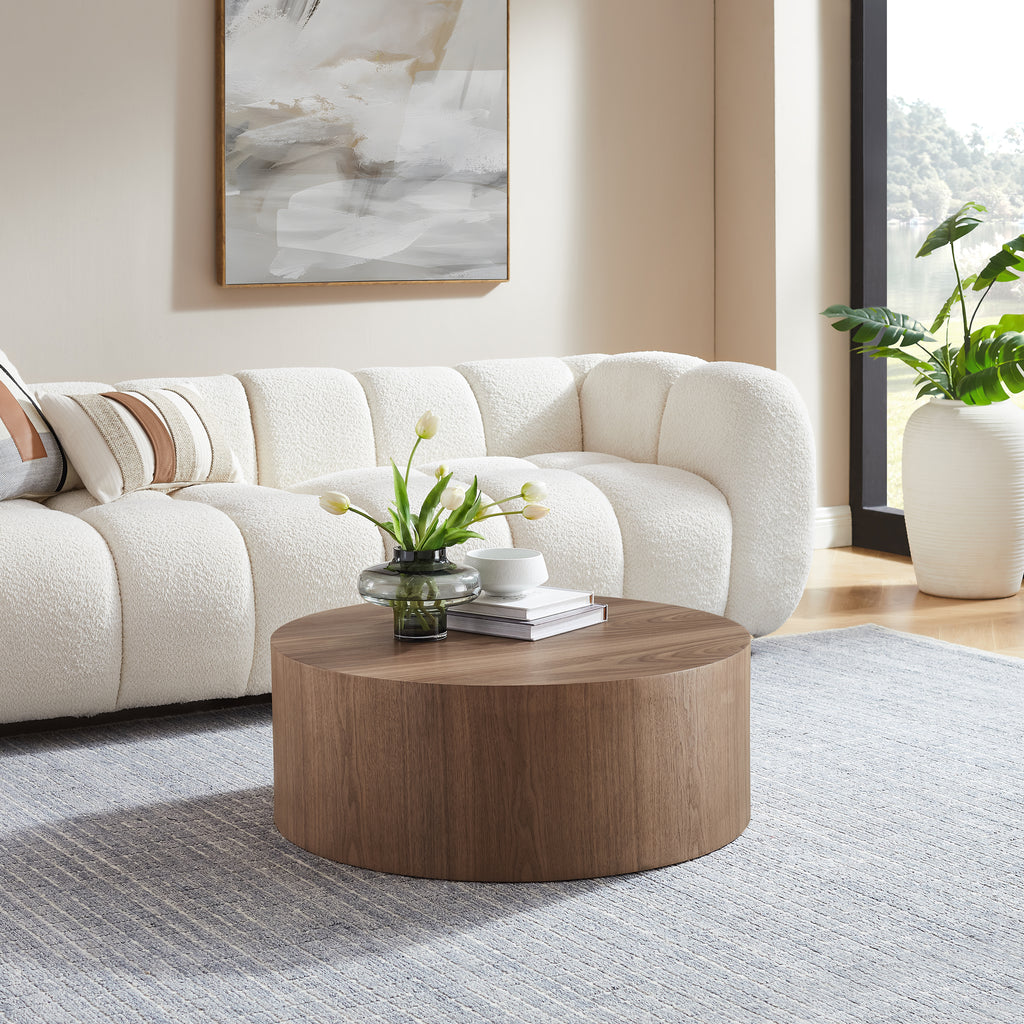 Sales Fever - Couchtisch Ø 80 cm Walnuss