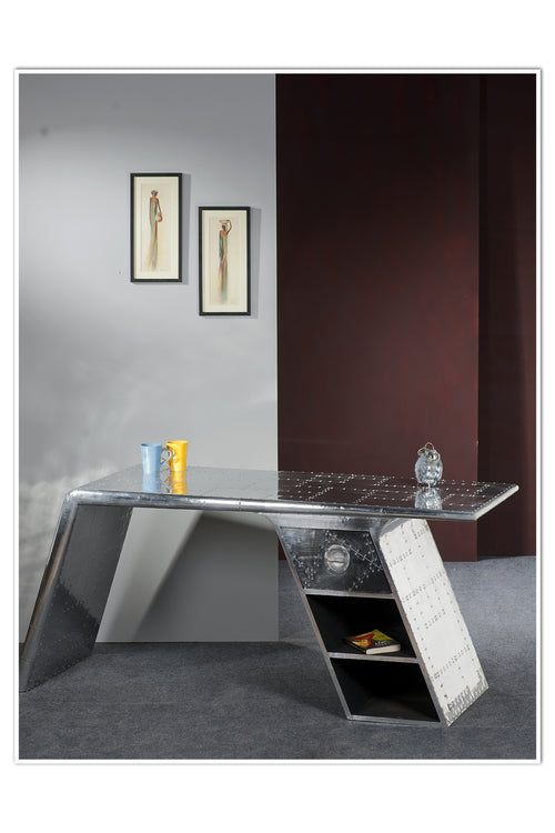 AIRMAN Schreibtisch – Silber – Bild 2