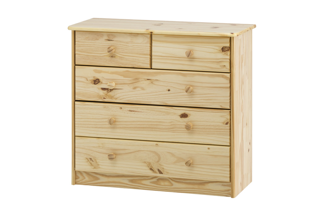 Möbilia - Kommode 81x35x75 cm natur