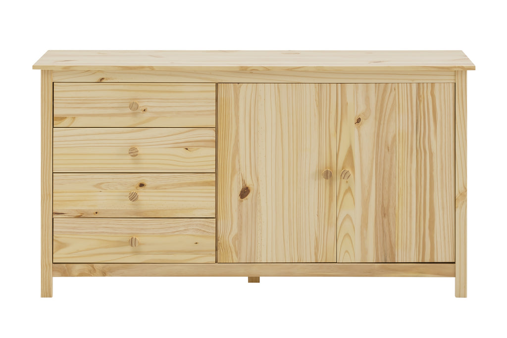 Möbilia - Sideboard 150x40x80 cm natur