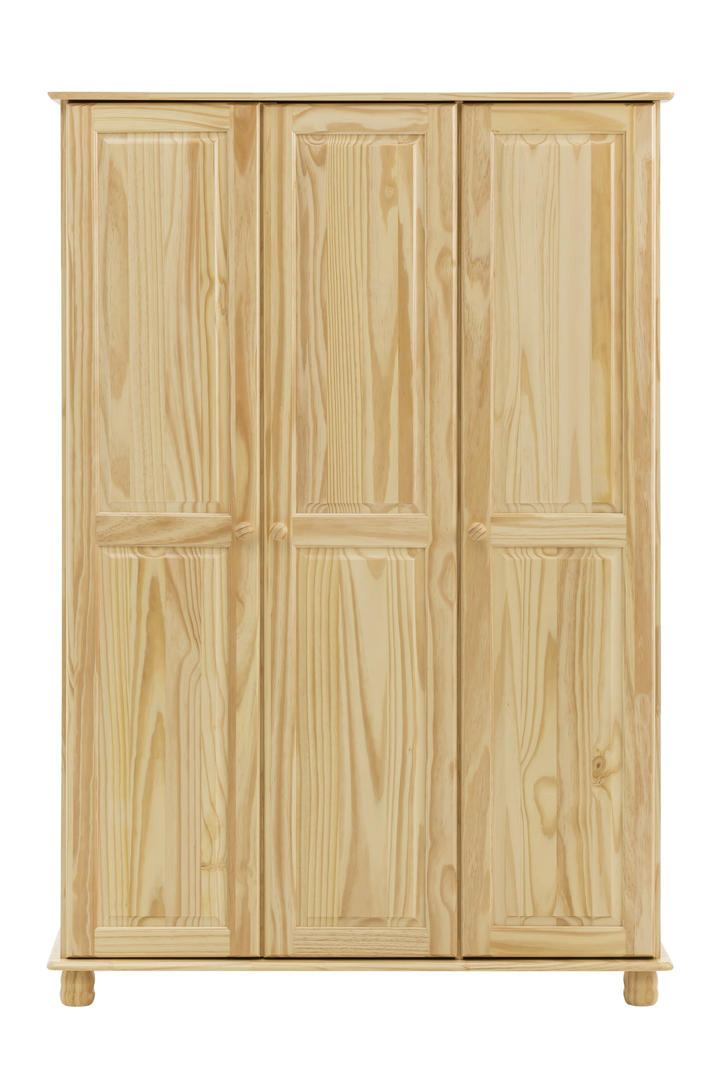Möbilia - Kleiderschrank 120x52x178 cm natur