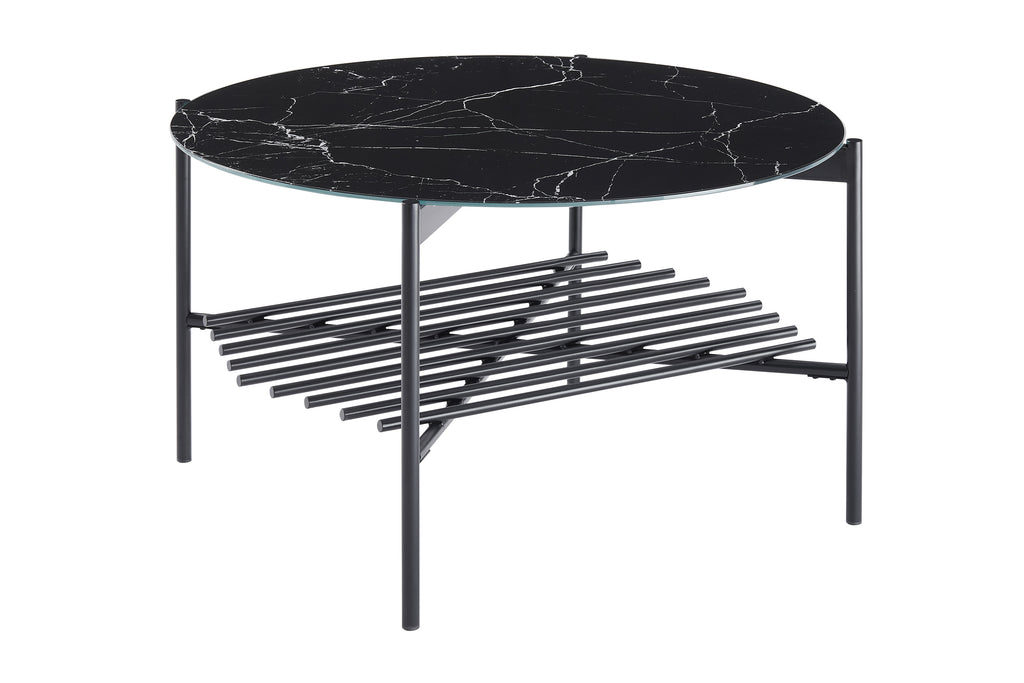 Sales Fever - Couchtisch Ø 84 cm Schwarz