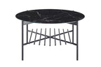 Sales Fever - Couchtisch Ø 84 cm Schwarz