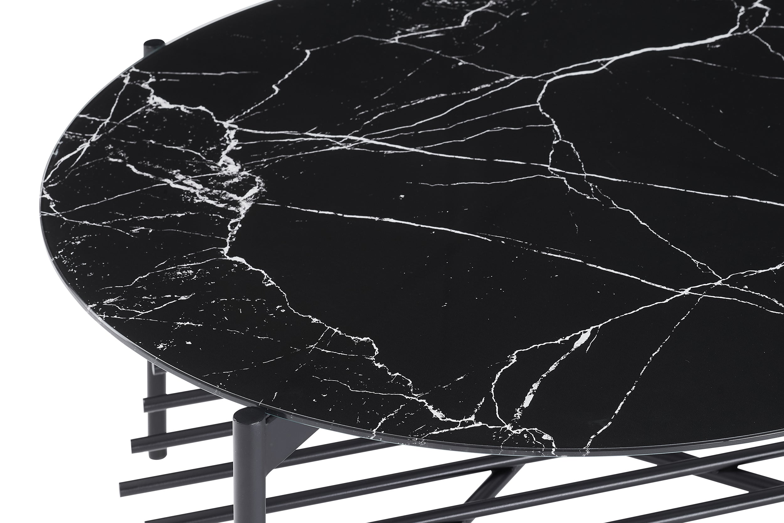 Sales Fever - Couchtisch Ø 84 cm Schwarz