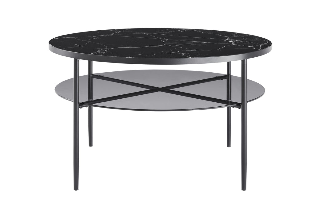 Sales Fever - Couchtisch Ø 81 cm Schwarz