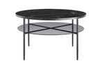 Sales Fever - Couchtisch Ø 81 cm Schwarz