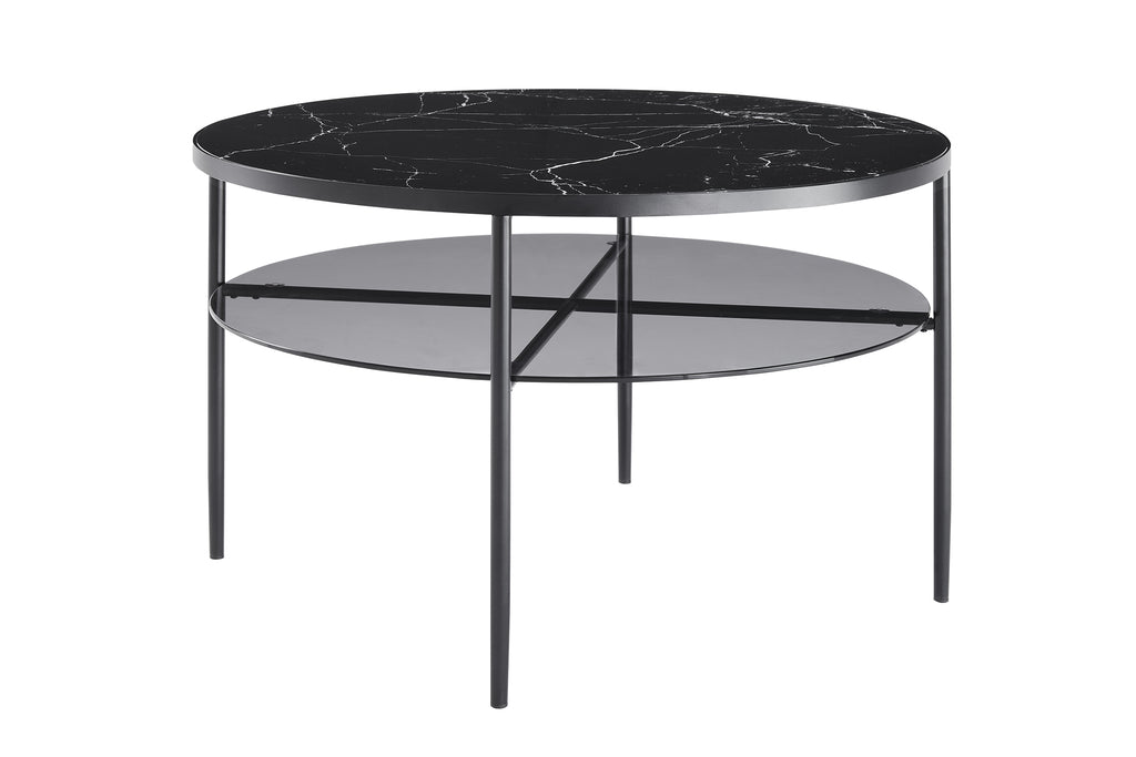 Sales Fever - Couchtisch Ø 81 cm Schwarz