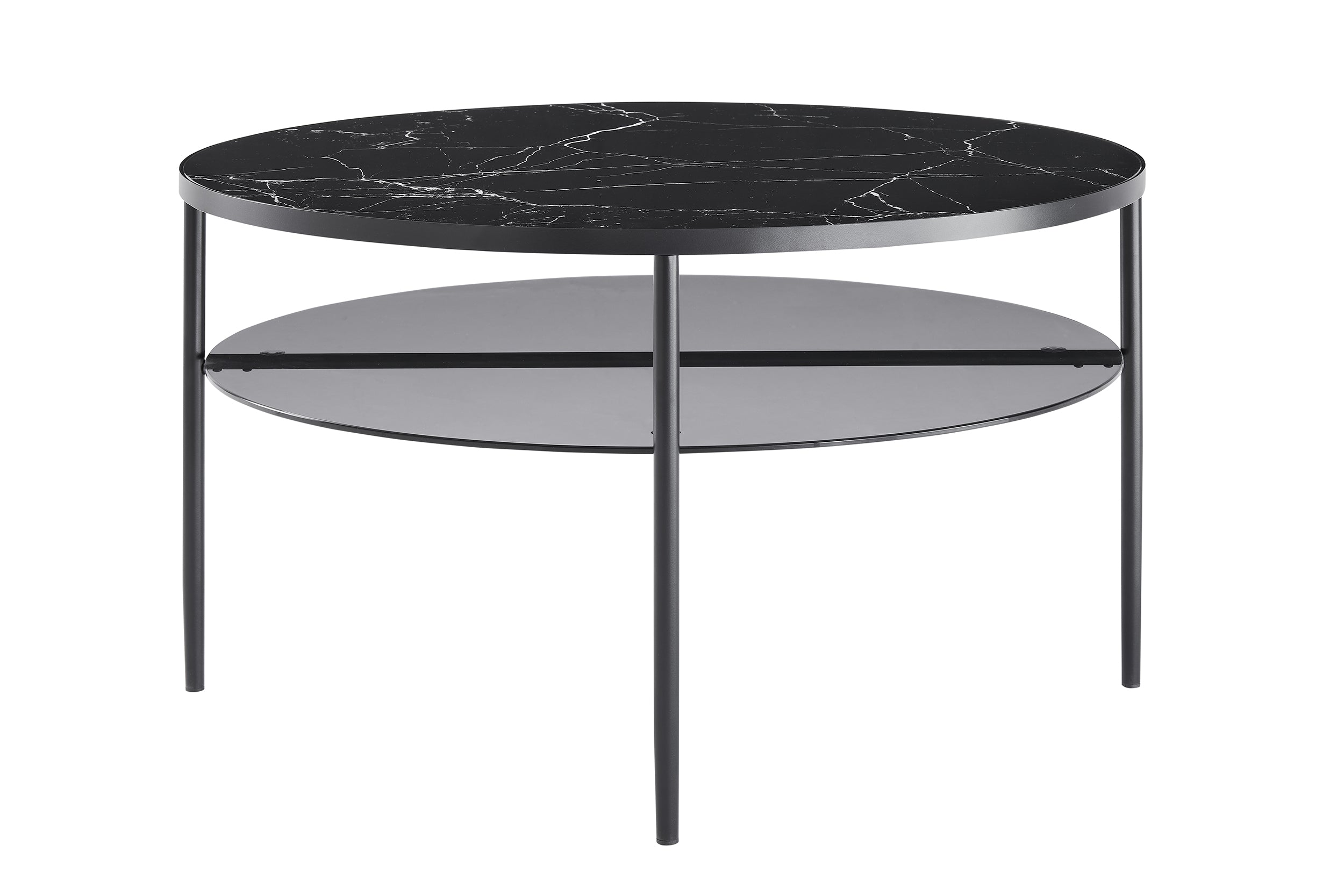 Sales Fever - Couchtisch Ø 81 cm Schwarz