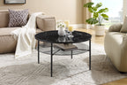 Sales Fever - Couchtisch Ø 81 cm Schwarz
