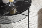 Sales Fever - Couchtisch Ø 81 cm Schwarz