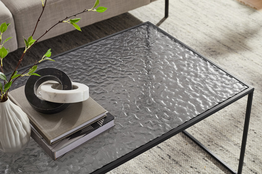 Sales Fever - Couchtisch 110x55 cm Schwarz