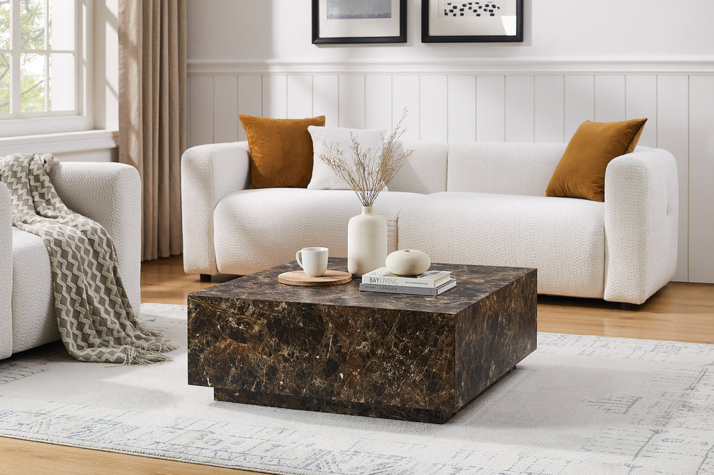 Sales Fever - Couchtisch Braun 90x90 cm
