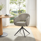 Sales Fever - Armlehnstuhl Cord-Optik Hellgrau