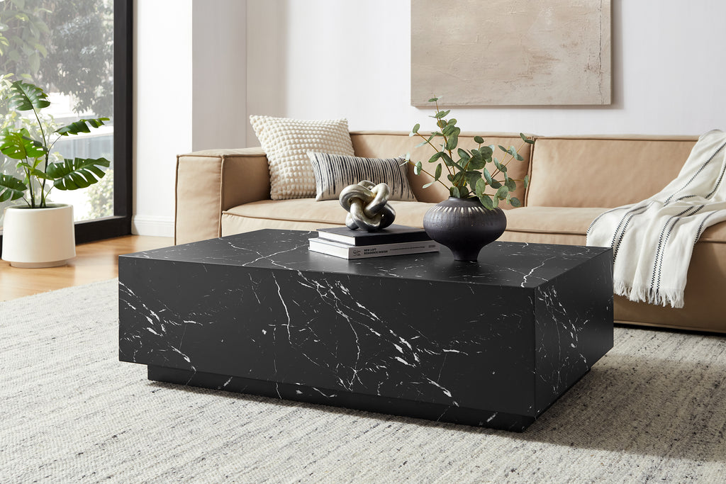 Sales Fever - Couchtisch Schwarz, 120x75 cm