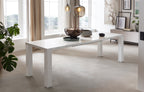 Sales Fever - Esstisch 120/180/240x80 cm weiß