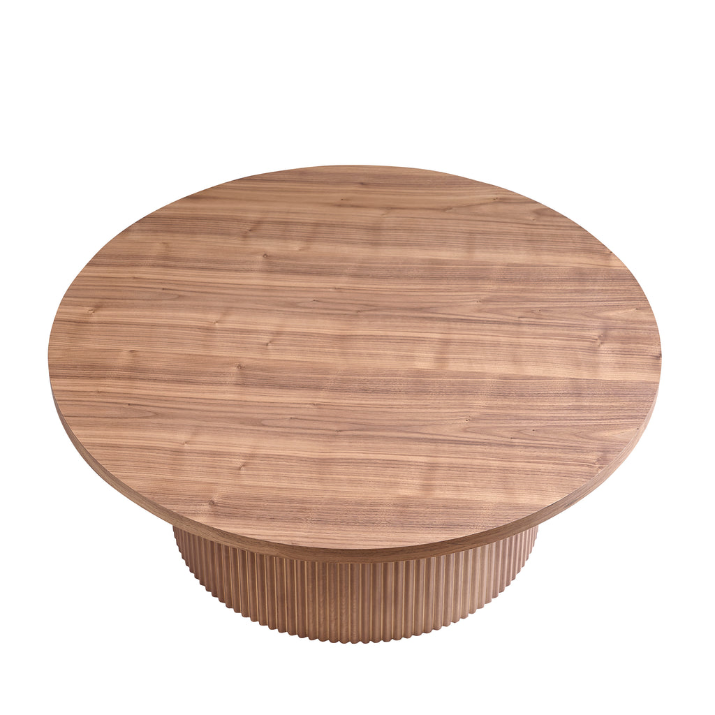 Sales Fever - Couchtisch Ø 85 cm Walnuss
