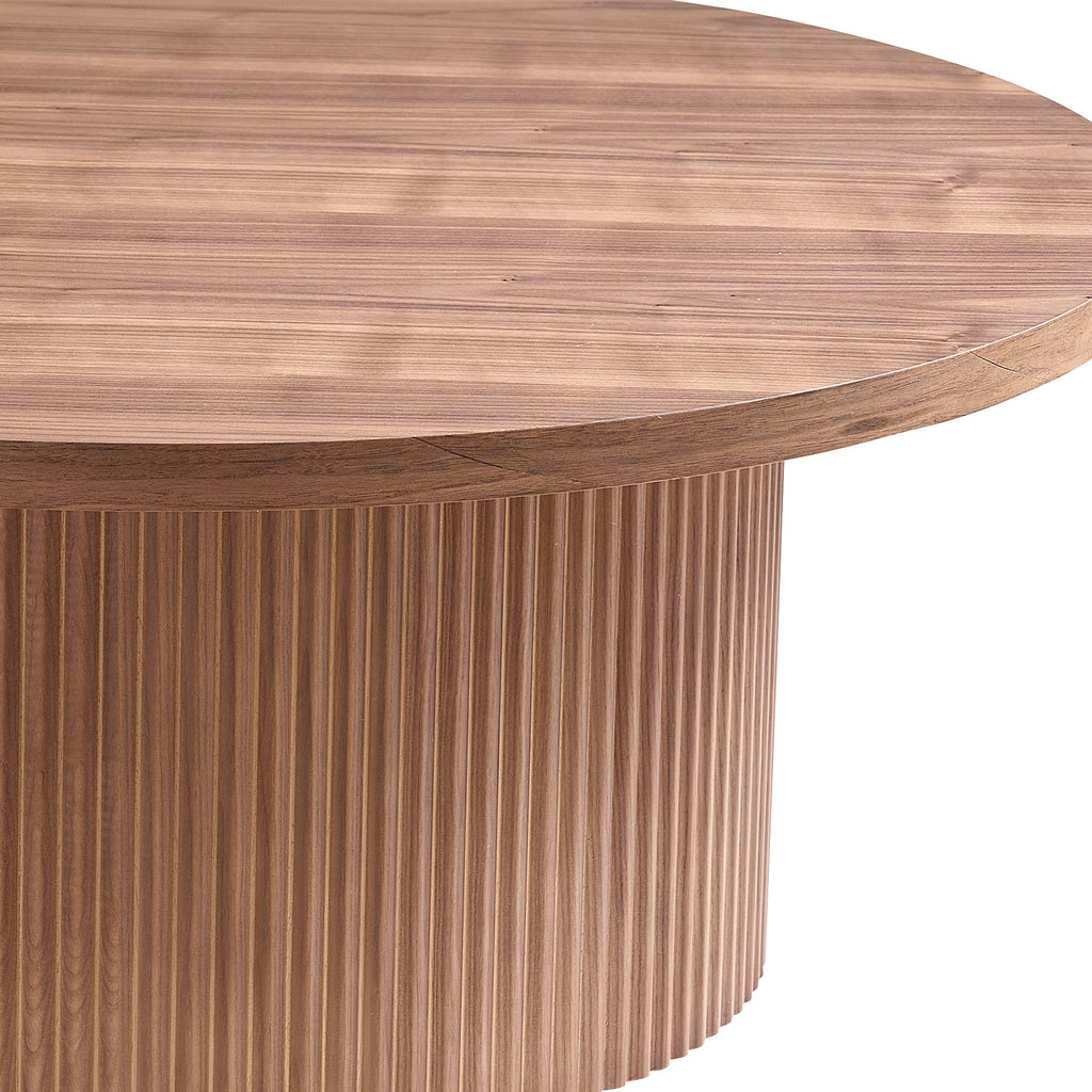 Sales Fever - Couchtisch Ø 85 cm Walnuss